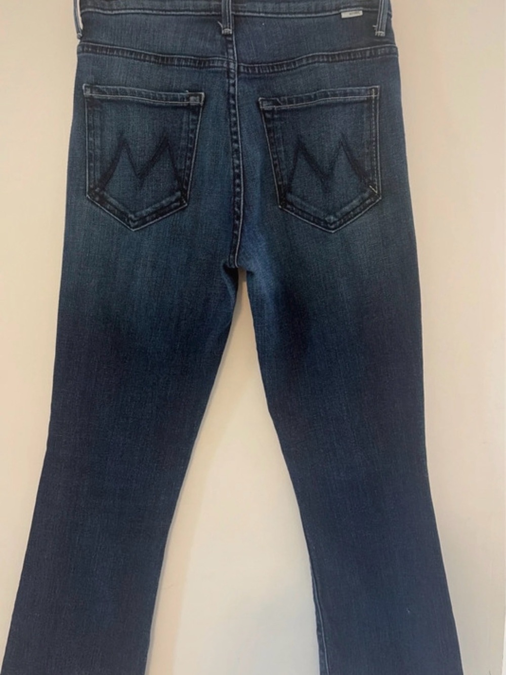 MOTHER Indigo Ankle Crop Jeans